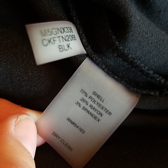 Calvin Klein Black Pencil Skirt - Picture 6 of 6